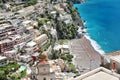 Positano town panoramic view, Amalfi coast, Italy Royalty Free Stock Photo