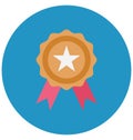 Position Badge Color isolated Vector Icon that can be easily modified or edit