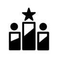 Position ranking Isolated Vector icon which can easily modify or edit