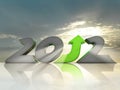 Positive 2012 Royalty Free Stock Photo