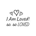 Positive Affirmation Quote for Self Love Royalty Free Stock Photo