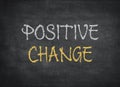 positive change