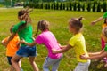 Positive children camp games