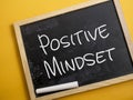 Positive Mindset, Motivational Words Quotes Concept Royalty Free Stock Photo