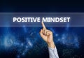 Positive Mindset, Motivational Words Quotes Concept