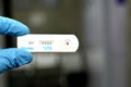 Positive result of HIV AIDS, HCV and positive HBV in a rapid test cassette kit for Hepatitis C virus, HIV and HBV