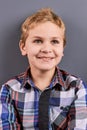 Positive smiling little boy, portrait.