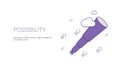 Possibility Web Banner With Copy Space Business Motivation Concept