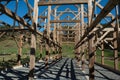 Post and Beam construction new england barn