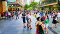 Post Christmas Crowd in Pitt Street Mall, Sydney, Australia