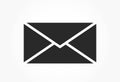 Post envelope icon. closed envelope for message. infographic element and business symbol for web design Royalty Free Stock Photo