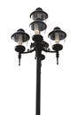 Post lamp isolate Royalty Free Stock Photo
