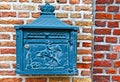 Post in Netherlands Royalty Free Stock Photo