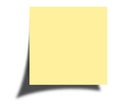Post-it note Royalty Free Stock Photo
