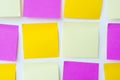 Post it note, short note, Note Take Note. In a reminder A major Royalty Free Stock Photo