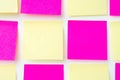 Post it note, short note, Note Take Note. In a reminder A major Royalty Free Stock Photo