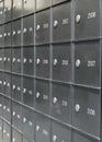 Post Office Boxes Royalty Free Stock Photo