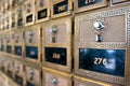 Post Office Boxes Royalty Free Stock Photo