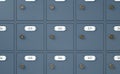 Post Office Boxes Royalty Free Stock Photo