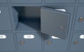 Post Office Boxes Royalty Free Stock Photo