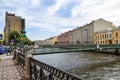 Post Office Bridge in St. Petersburg