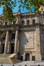 Post office building in Barcelona, Spain Royalty Free Stock Photo