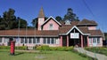 Post office building in the city of Nuwara Eliya Royalty Free Stock Photo