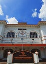 post office in maliobork street yogyakarta, indonesia - june 2019