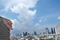 Garuda statue Royalty Free Stock Photo