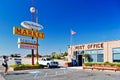 Post office in Shoshone village. Royalty Free Stock Photo