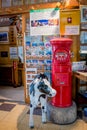 Post Office at Mt. Fuji fifth Station Royalty Free Stock Photo