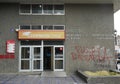 Post office vandalized by protesters in Punta Arenas, Chile