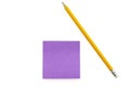 Post It single pencil purple