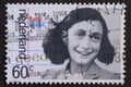 Post stamp from the Netherlands 60 cent Anne Frank