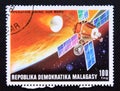 Post stamp Democratic Republic of Madagascar, 1976, Viking mission Mars