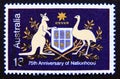 Postage stamp Australia, 1976. Coat Of Arms