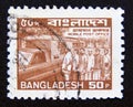 Postage stamp Bangladesh, 1983. Mobile Post Office