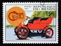 Postage stamp Benin, 1997. Ford, 1903 Vintage Car
