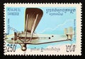 Postage stamp Cambodia, 1994, Sikorsky S-37 airplane