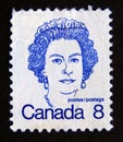 Postage stamp Canada, 1973. Queen Elizabeth II portrait