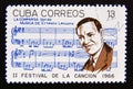 Postage stamp Cuba 1966. Ernesto Lecuona