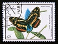 Postage stamp Cuba, 2000. Sailer Neptis themis butterfly