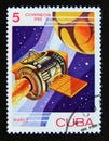 Postage stamp Cuba, 1983. Spacecraft Mars 2 USSR, 1971