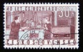 Postage stamp Czechoslovakia, 1963. National Radio Service