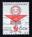 Postage stamp Czechoslovakia, 1963. Pioneer Camps