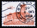 Postage stamp Denmark, 1968. 700th Anniversary Burg Koldinghus castle