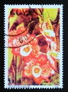 Postage stamp Guyana, 1991. Odontoglossum orchid flower