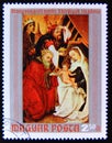 Postage stamp Hungary, Magyar, 1970. Adoration of the Kings