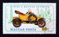 Postage stamp Hungary, Magyar, 1975. Swift, 1911 oldtimer car