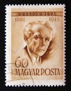 Postage stamp Hungary, Magyar, 1955. BÃÂ©la BartÃÂ³k composer